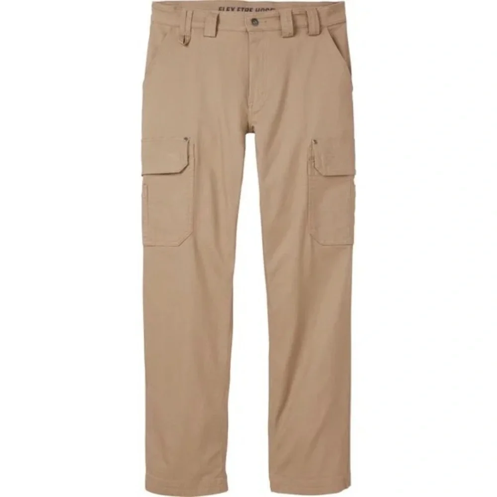 Duluth | Flex Fire Hose Relaxed Fit Cargo Work Pants 36 x 30 Desert Khaki